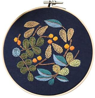 Doden Tijd Cirkel Borduurwerk Kit, Handwerken Borduren, Kruissteek Kits, Borduren Voor Beginner, diy Art Naaien Craft Cd