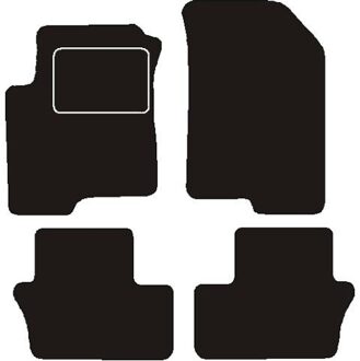 Dodge Automatten passend voor Dodge Caliber 2004 - MSN1362786