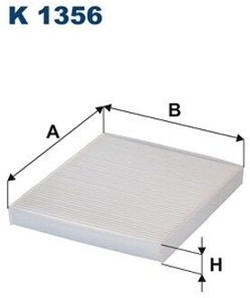 Dodge Interieurfilter K1356