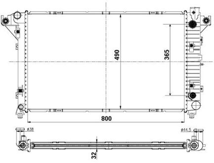 Dodge Koeler, aandrijfaccu 50248