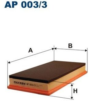 Dodge Luchtfilter AP0033