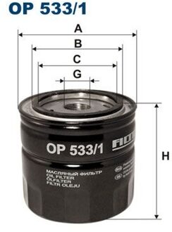 Dodge Oliefilter OP5331