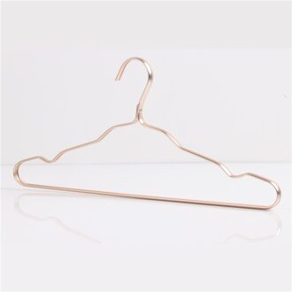 Doek Hanger Duurzaam Antideformation Aluminium Legering Kast Volwassen Rok Jurk Kleding Handdoek Opslag Rack Closet Space Saver champagne
