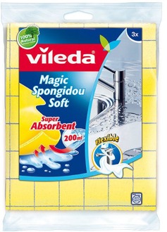 Doeken & Sponzen Vileda Vileda Spongidou 3St.