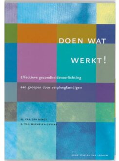 Doen wat werkt! - Boek M. van der Burgt (9031342556)