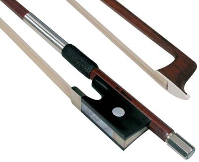 Dörfler DV15A-18 vioolstrijkstok 1/8 vioolstrijkstok 1/8, pernambuco, single oog, met hiel, achthoekig