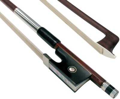 Dörfler DV16 vioolstrijkstok 4/4 vioolstrijkstok 4/4, pernambuco, Parijs oog, met hiel, rond