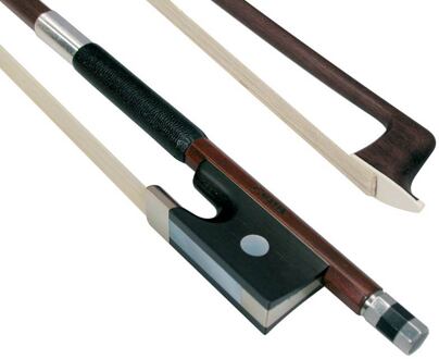 Dörfler DV7 vioolstrijkstok 4/4 vioolstrijkstok 4/4, massaranduba, single oog, met hiel, rond