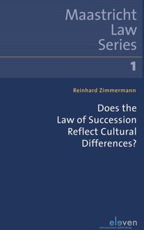 Does the Law of Succession Reflect Cultural Differences? - eBook Reinhard Zimmermann (9462748853)