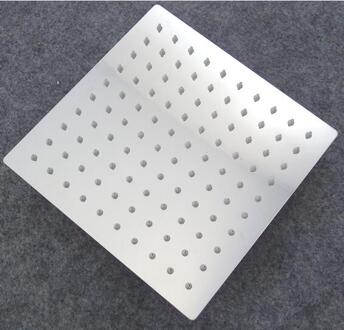Dofaso douchekop hoge druk ronde en vierkante Kop Douche Sproeier Roestvrij ultradunne regendouche 4/6 /8 inch plein / 10cm showerheads