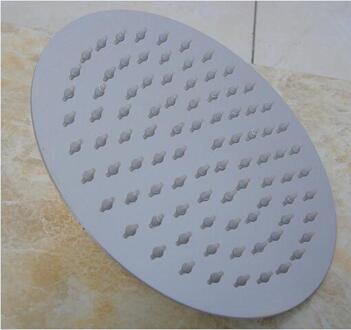 Dofaso douchekop hoge druk ronde en vierkante Kop Douche Sproeier Roestvrij ultradunne regendouche 4/6 /8 inch ronde / 15cm showerheads