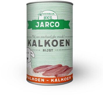 Dog Blik - Hondenvoer - Kalkoen - Rijst - 400 gram