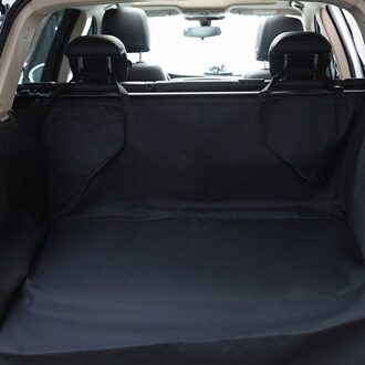 Dog Car Seat Cover Waterdicht Pet Carrier Bag Car Rear Back Seat Mat Puppy Hangmat Veiligheid Protector Pet Accessoires Benodigdheden zwart