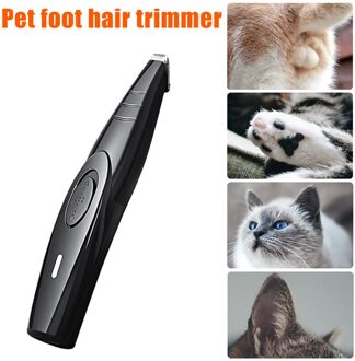 Dog Clippers Usb Oplaadbare Draadloze Elektrische Huisdier Tondeuse Voor Honden En Kat Haar Rond Gezicht Poten USJ99