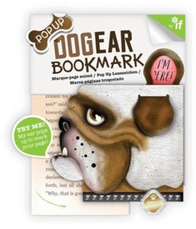 Dog Ear Bookmarks - Stanley (Bulldog)