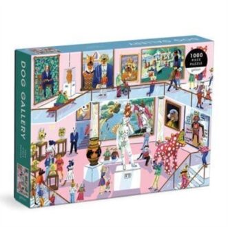Dog Gallery 1000 Piece Puzzle -  Galison (ISBN: 9780735372238)