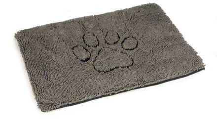 Dog gone smart Dirty Dog  Droogloopmat Hond - Dierenmat - Grijs - 88 x 68 cm