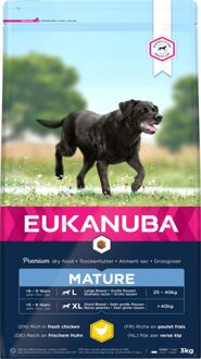 Dog Mature & Senior - Large Breed - Kip - Hondenvoer - 3 kg