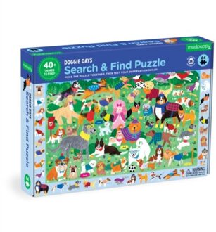 Dog Park 64 Piece Search And Find Puzzle - Mudpuppy