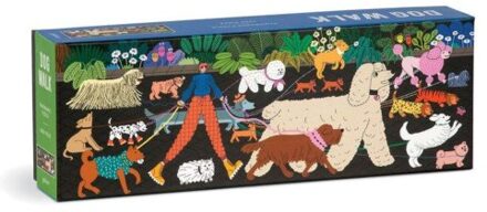Dog Walk 1000 Piece Panoramic Puzzle - Hetty Van Aar