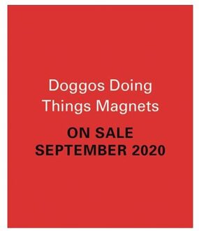 Doggos Doing Things Magnets