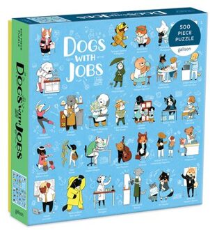 Dogs With Jobs 500 Piece Puzzle - Galison