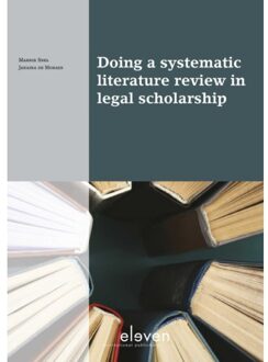 Doing a systematic literature review in legal scholarship - Boek Marnix Snel (9462368074)