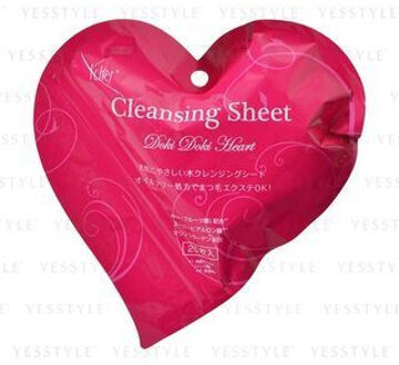 Doki Doki Heart Cleansing Sheet Oil-Free Type 20 pcs
