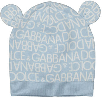 Dolce and Gabbana Baby unisex muts Lichtblauw