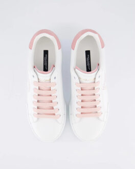 Dolce and Gabbana Dames dolce & gabbana low-top sneake - maat 37 Wit