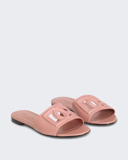 Dolce and Gabbana Dames flat slides - maat 38 Roze