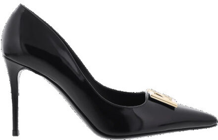 Dolce and Gabbana Dames polished pumps - maat 38 Zwart