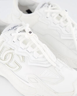 Dolce and Gabbana Heren low-top sneakers fast - maat 42 Wit
