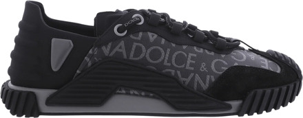 Dolce and Gabbana Heren ns1 coated sneakers Zwart - 41,5