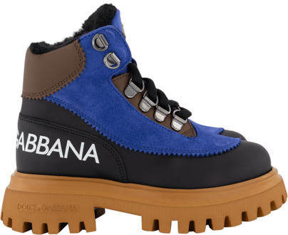 Dolce and Gabbana Kinder jongens laarzen Blauw - 35