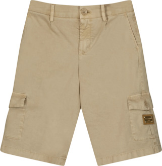 Dolce and Gabbana Kinder jongens shorts Beige - 128