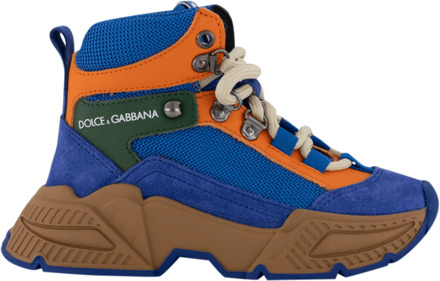 Dolce and Gabbana Kinder jongens sneakers Blauw - 36