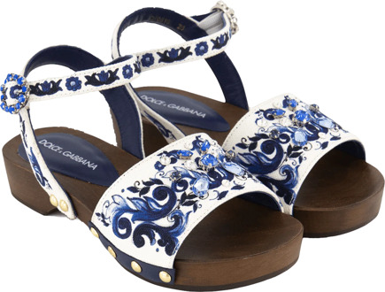 Dolce and Gabbana Kinder meisjes sandalen Blauw - 25