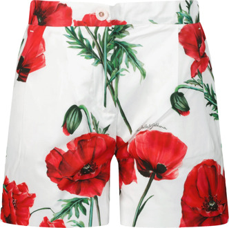 Dolce and Gabbana Kinder meisjes shorts Wit - 140