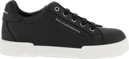 Dolce and Gabbana Kinder unisex sneakers Zwart - 36