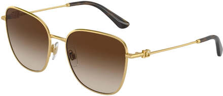 Dolce & Gabbana 0DG2293 0213 gouden zonnebril