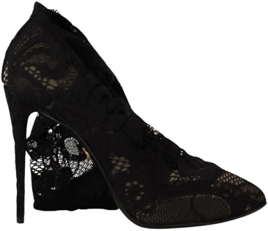 Dolce & Gabbana Ankle Boots Dolce & Gabbana , Black , Dames - 39 1/2 Eu,36 1/2 Eu,37 1/2 Eu,39 EU