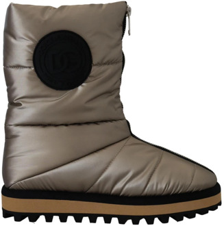 Dolce & Gabbana Ankle Boots Dolce & Gabbana , Gray , Heren - 44 EU