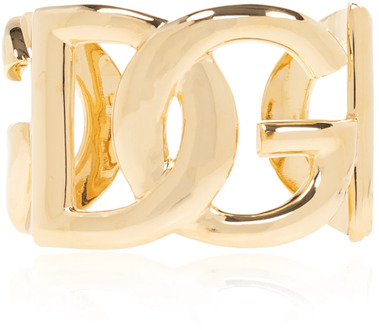 Dolce & Gabbana Armband in de vorm van een logo Dolce & Gabbana , Yellow , Dames - ONE Size