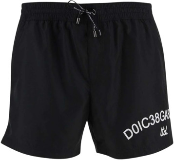 Dolce & Gabbana Beachwear Dolce & Gabbana , Black , Heren - Xl,L,M,S