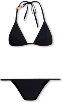 Dolce & Gabbana Bikini met logo Dolce & Gabbana , Black , Dames - M,S,Xs
