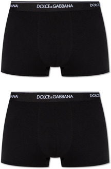 Dolce & Gabbana Boxershorts 2-pack Dolce & Gabbana , Black , Heren - S