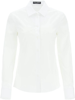 Dolce & Gabbana Camisa Stijlvol Overhemd Dolce & Gabbana , White , Dames - L,S,Xs