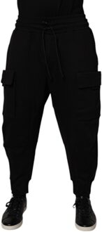 Dolce & Gabbana Cargo Broek Met Zakken Zwart