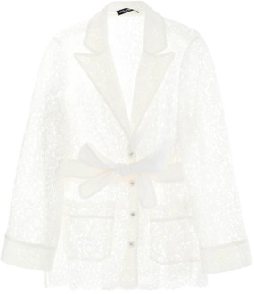 Dolce & Gabbana Casual Katoenen Overhemd voor Mannen Dolce & Gabbana , White , Dames - S